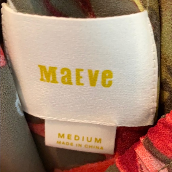 Anthropologie Maeve Floral Off the Shoulder Top - Picture 3 of 4